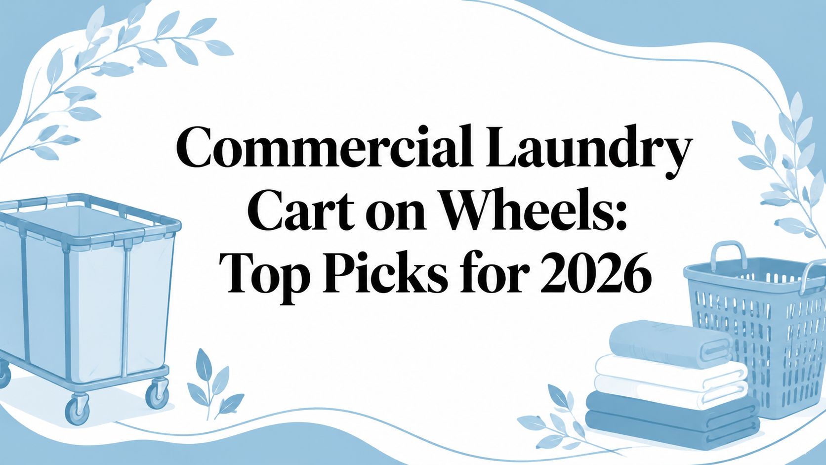 Commercial Laundry Cart on Wheels: Top Picks for 2026