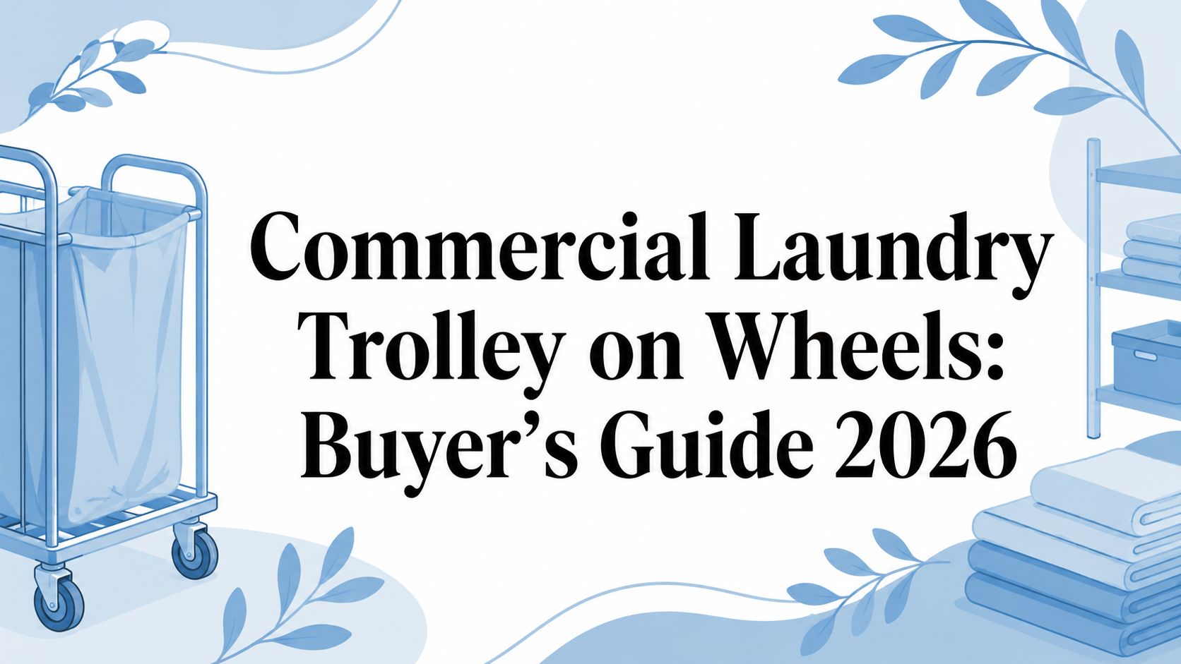 Commercial Laundry Trolley on Wheels: Buyer's Guide 2026