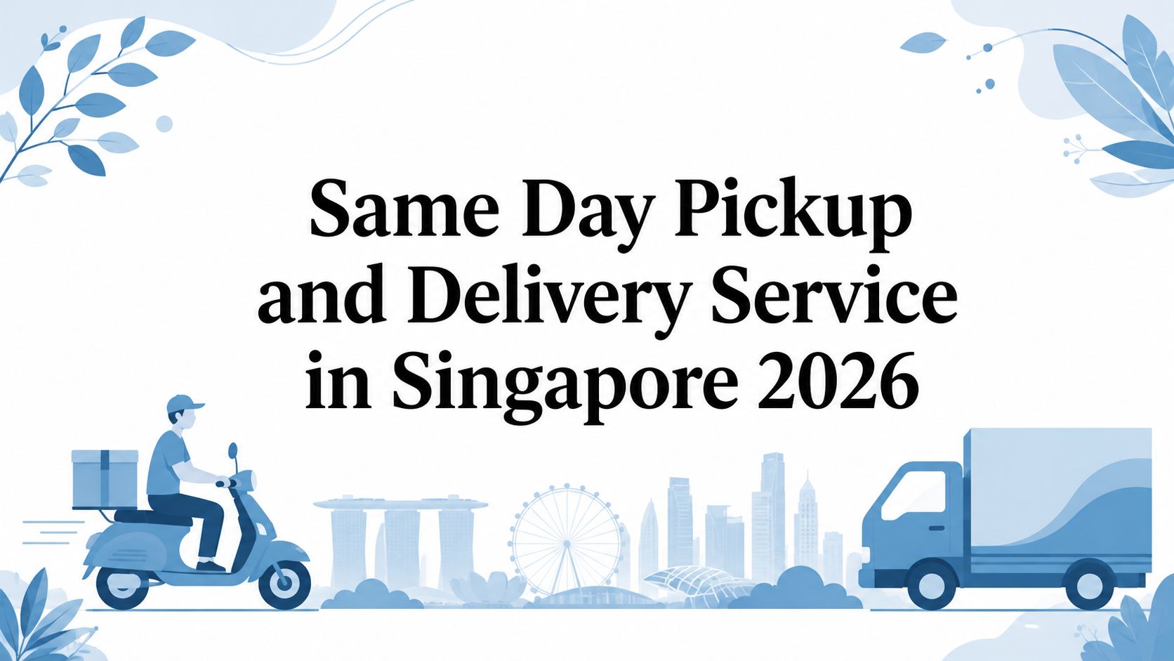 Same Day Pickup and Delivery Service in Singapore 2026