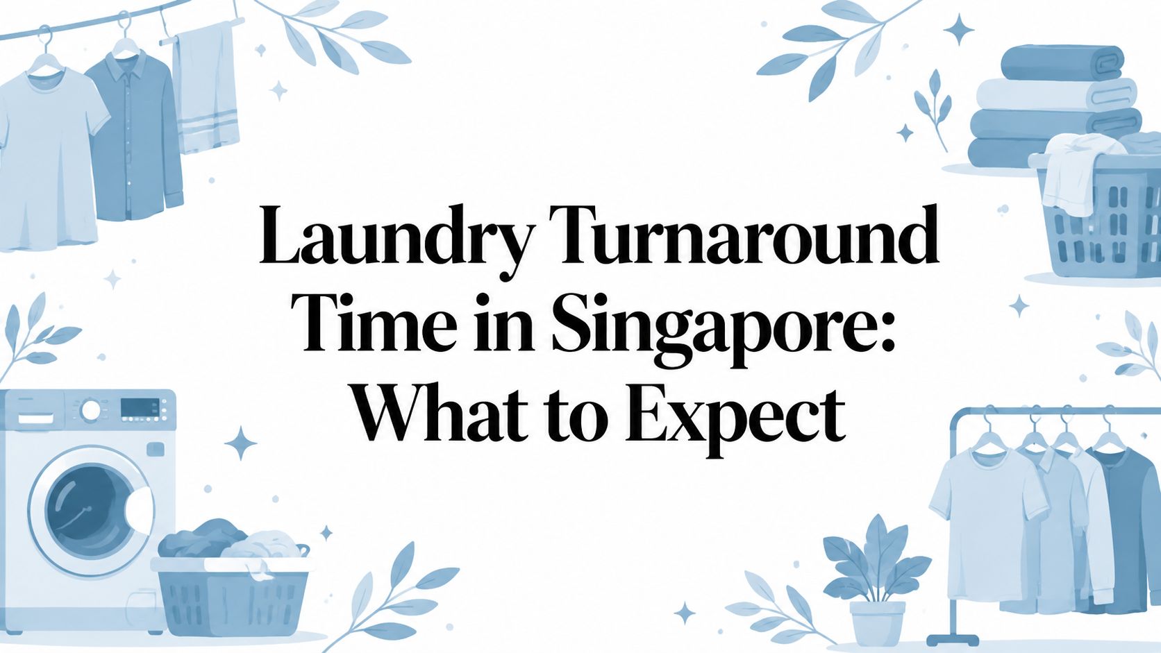 Laundry Turnaround Time in Singapore: What to Expect