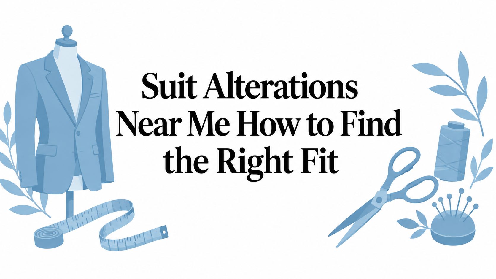 Suit Alterations Near Me How to Find the Right Fit
