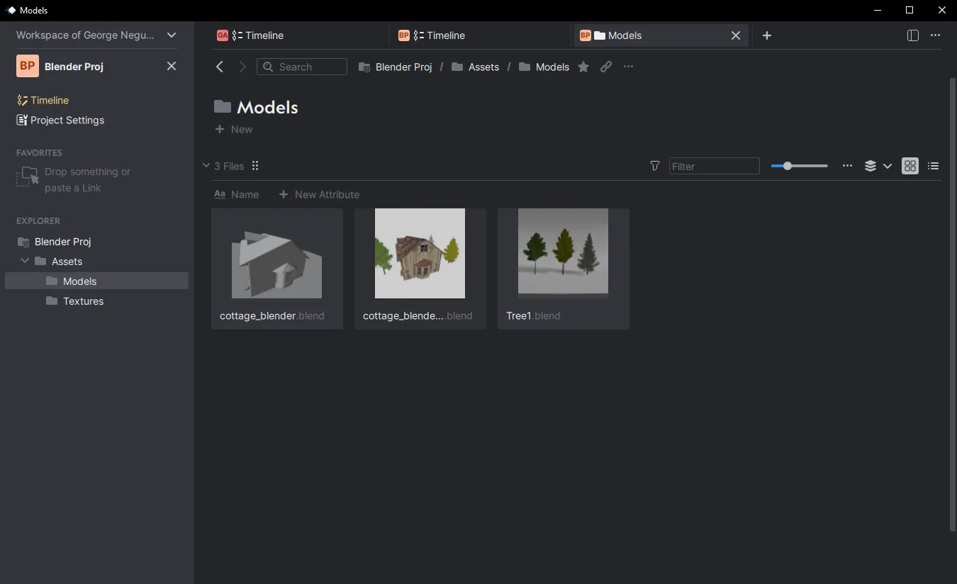 Art assets in Anchorpoint