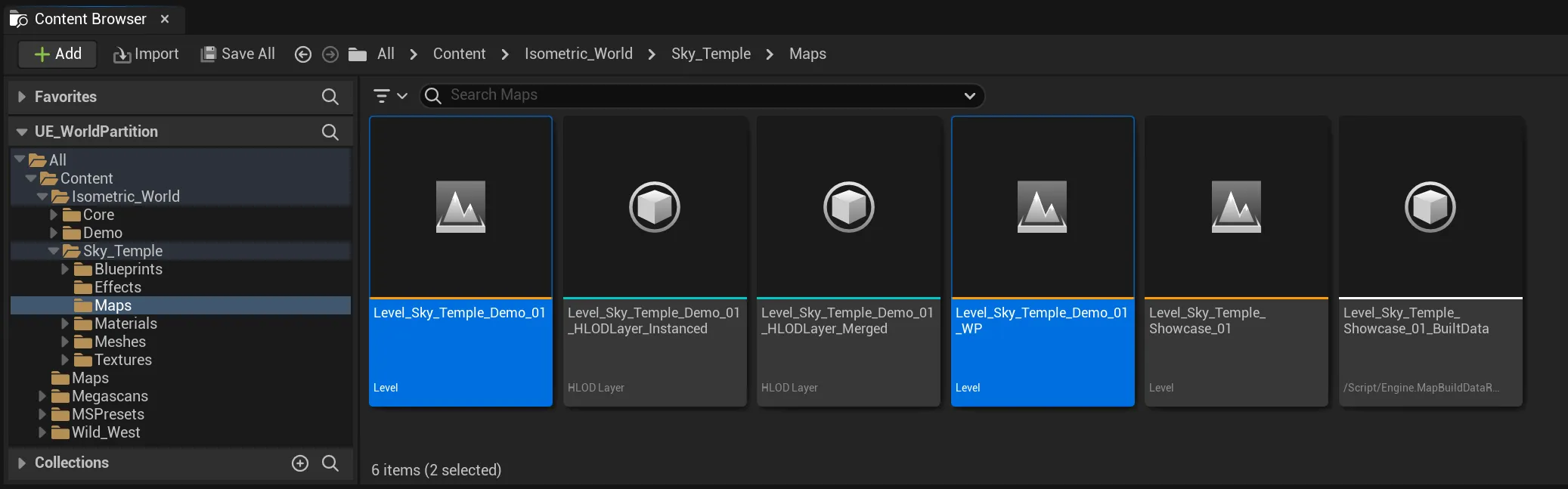 You have to select the map which you want to convert. It will create a new map in the same folder with a “_WP” appendix