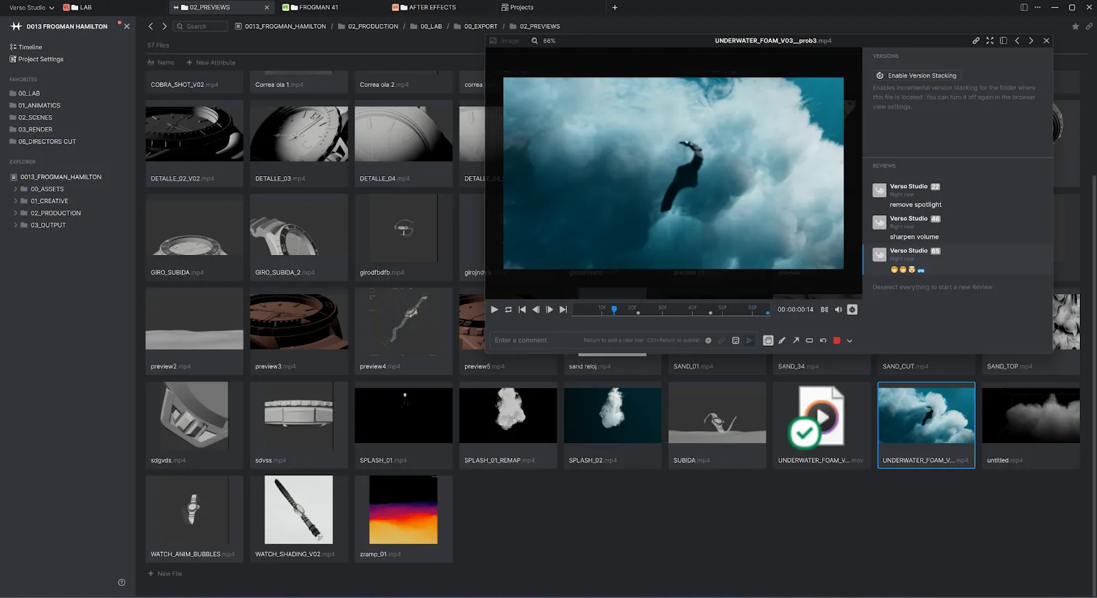 How Verso studio uses Anchorpoint