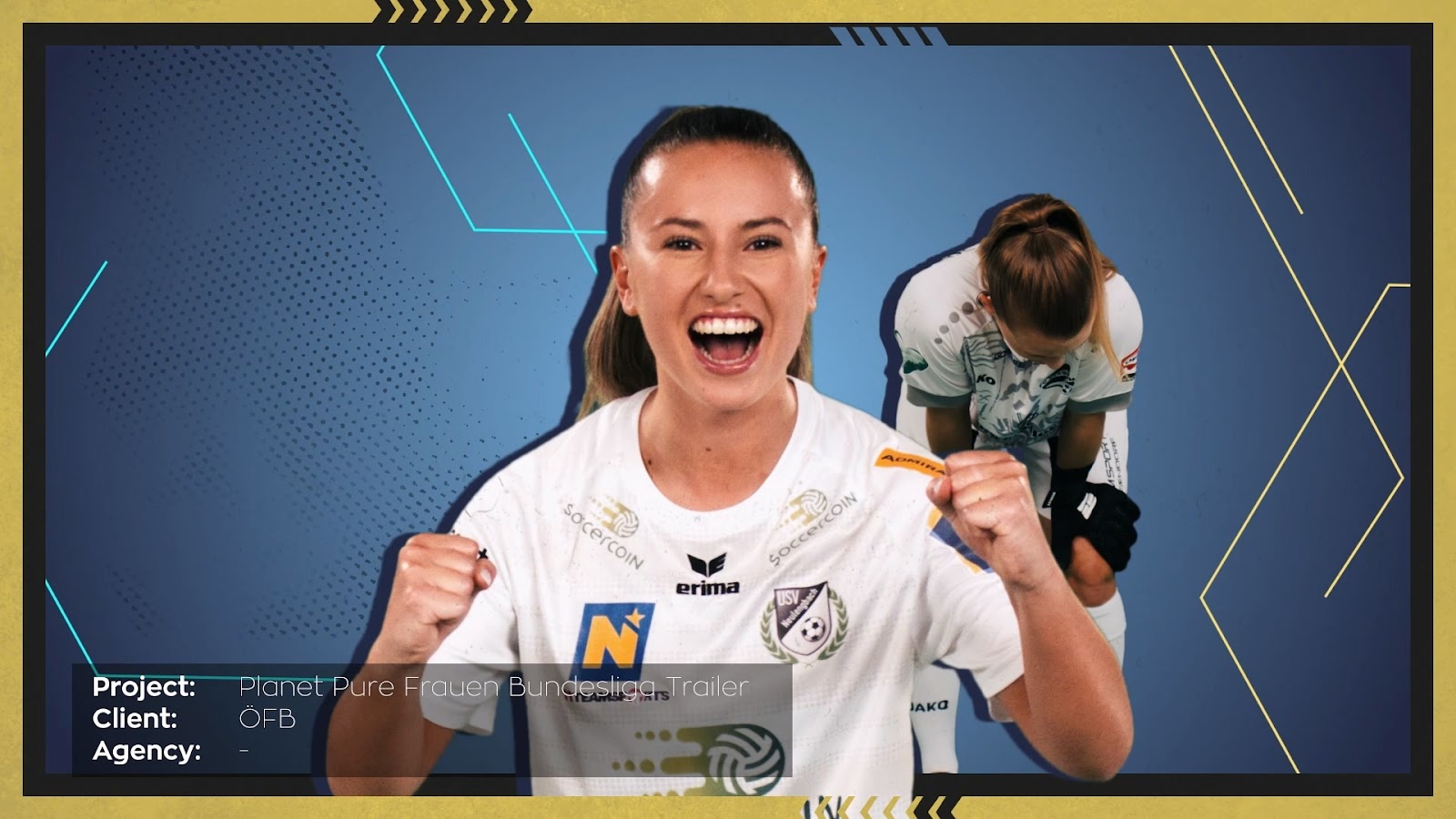 The trailer for the Austrian women's national league by Hertha using anchorpoint