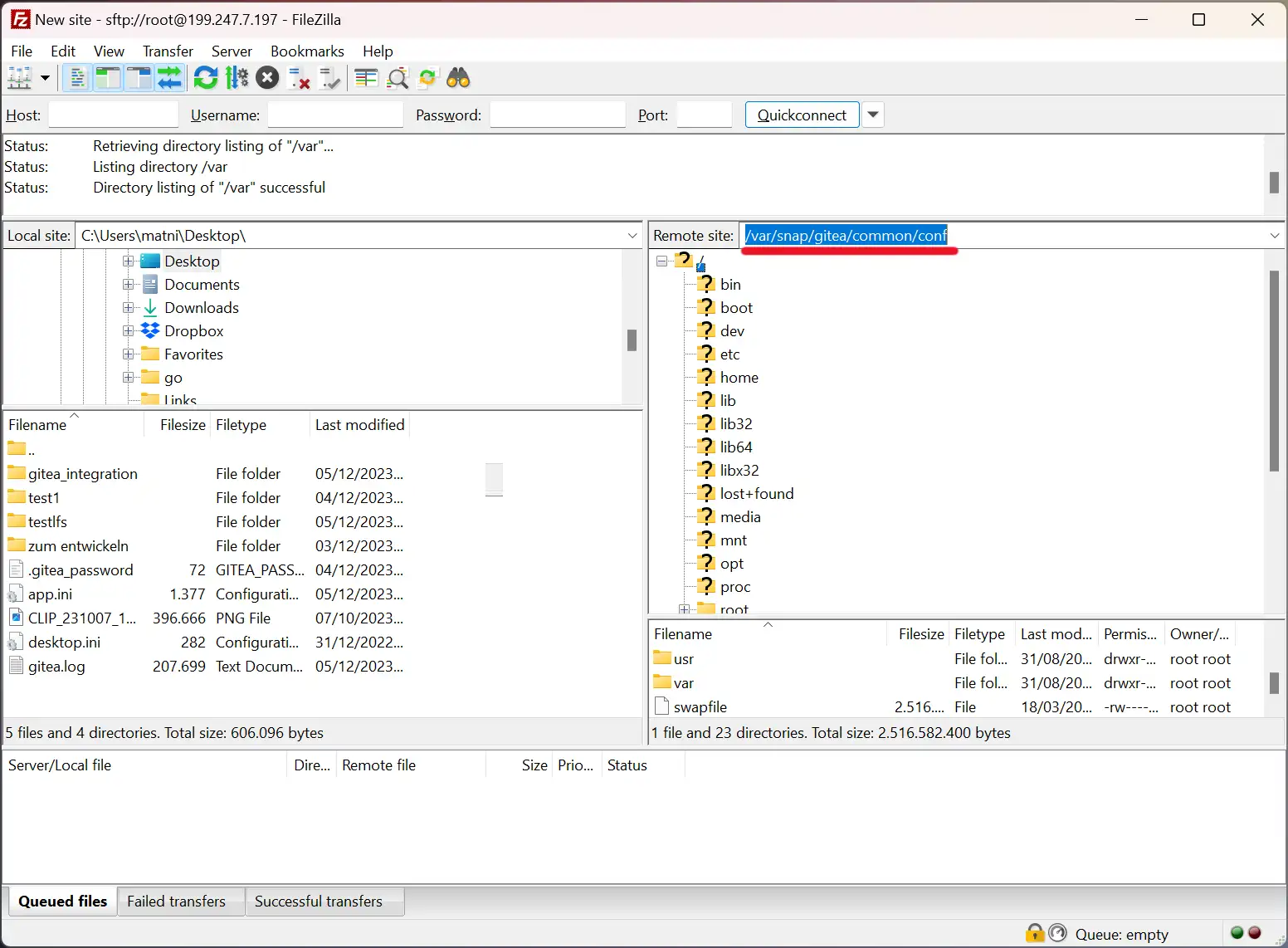 filezilla