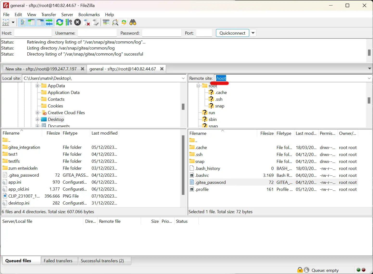 filezilla