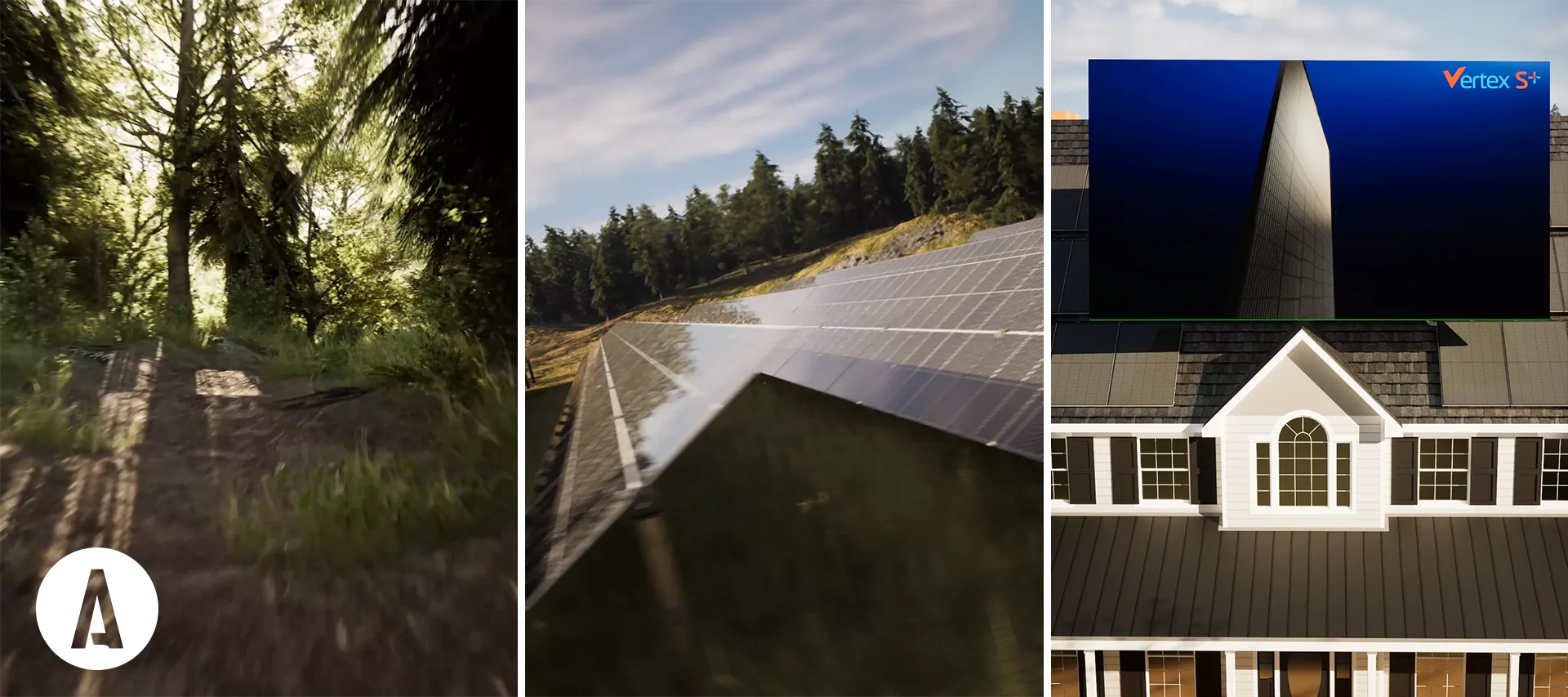 Trinar Solar visualization