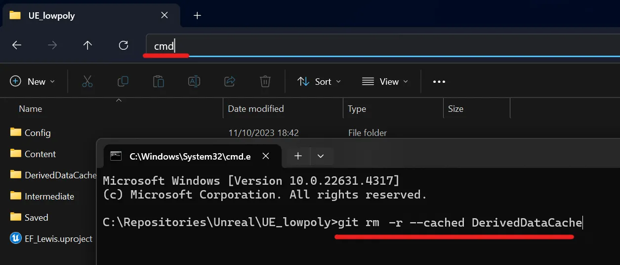 Git remove files from history and add them on gitignore