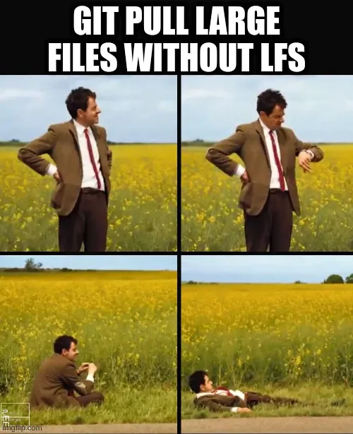 Git lfs meme