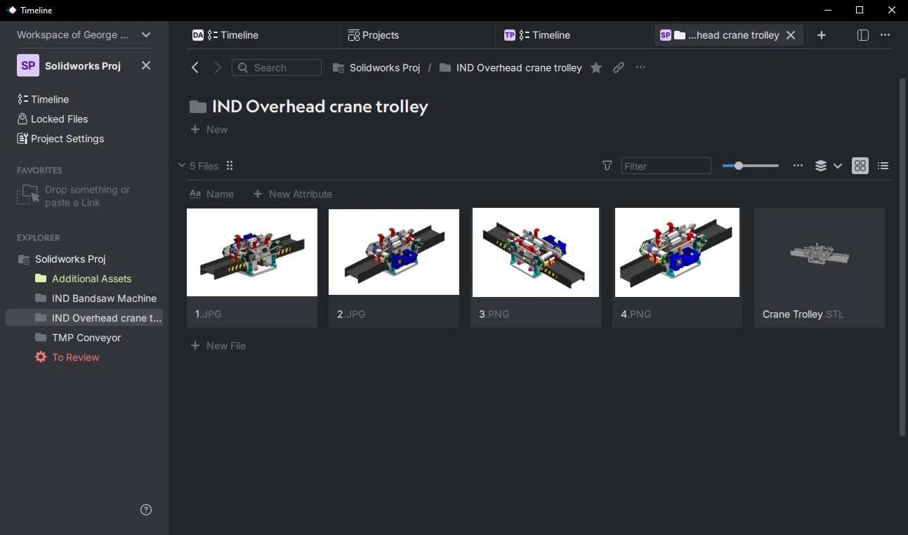 SolidWorks 3D Cad assets management with Anchorpoint
