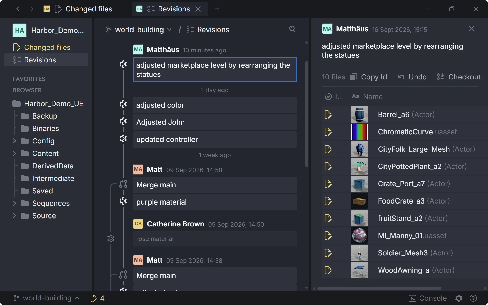 Lore version control