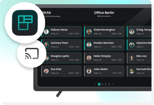 Digitaler Info-Screen