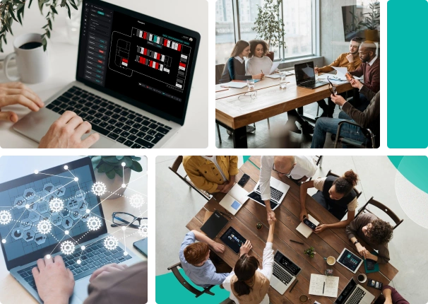 Sistema di prenotazione del posto di lavoro Flexopus