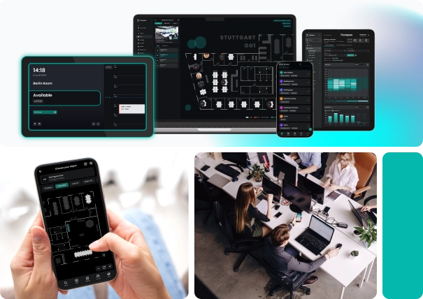 Workplace booking system Flexopus