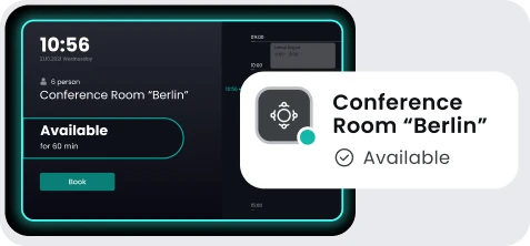 Segnaletica elettronica per porte 