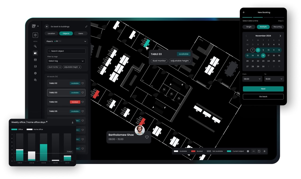 Desk Booking Tool: Mehr Struktur für moderne Arbeitsmodelle