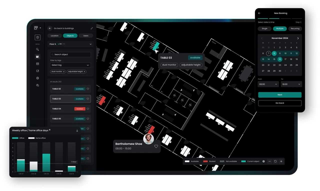Desk Booking Tool Einführung: Mehr Struktur für moderne Arbeitsmodelle
