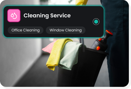 Book your cleaning service conveniently