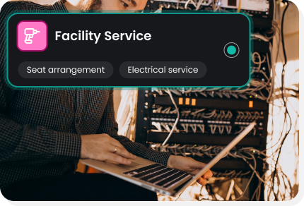 Book facility services