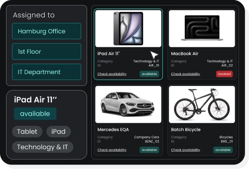 Configura il processo di prenotazione