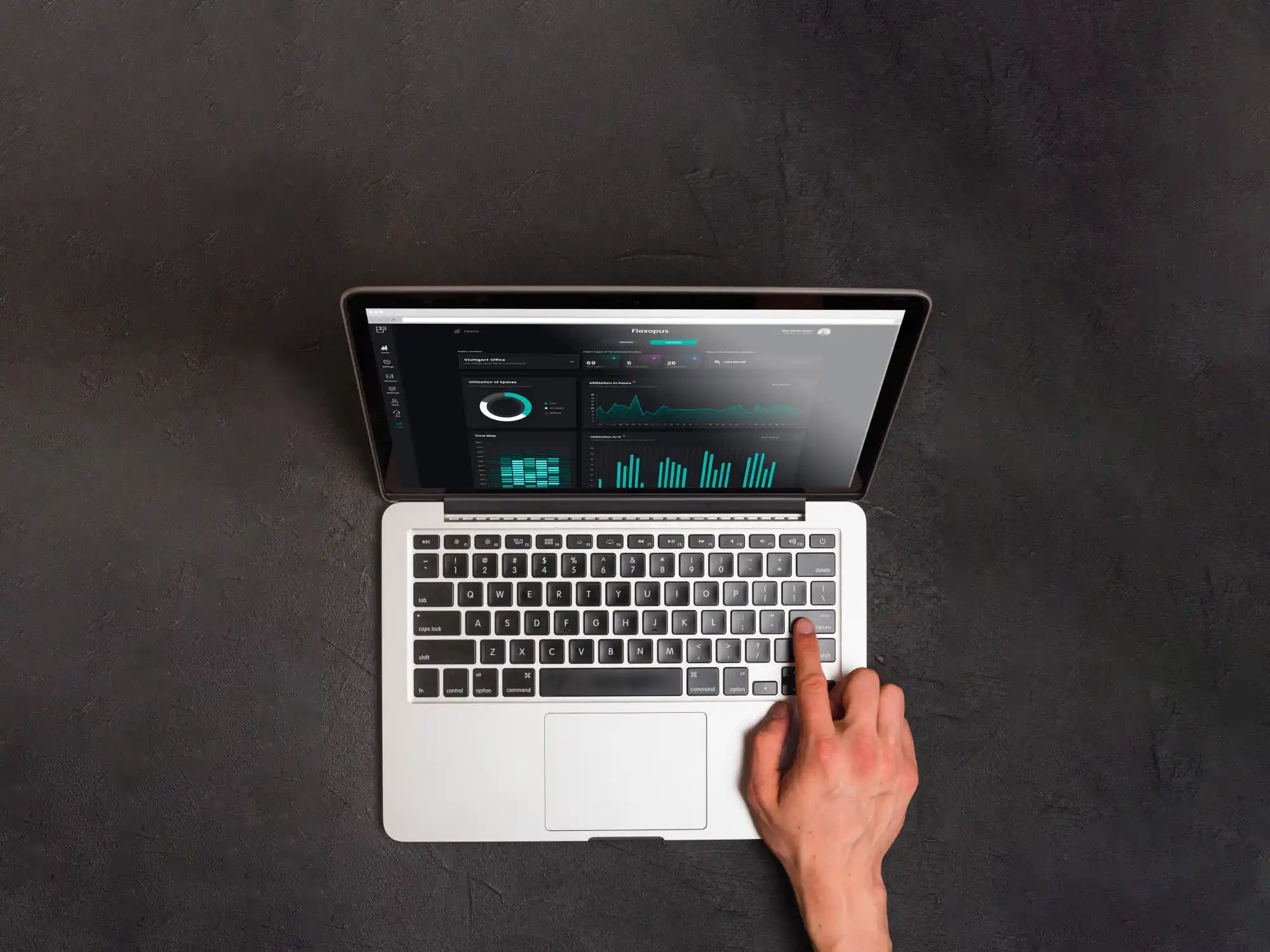 The Smart Analytics feature in Flexopus.