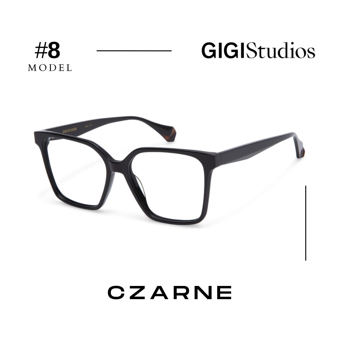 Plastikowe okulary przeciwsłoneczne Puccini z filtrem UV i lustrzanym szkłami. 