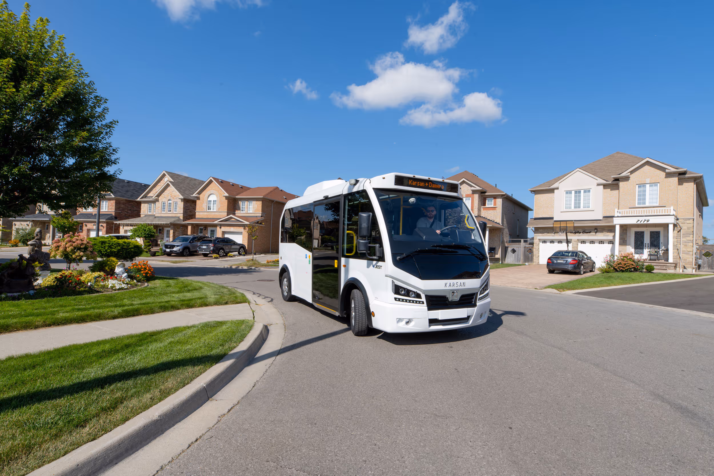 Buses for Sale: Karsan eJEST minibus. Damera Corporation - Karsan dealer in North America 