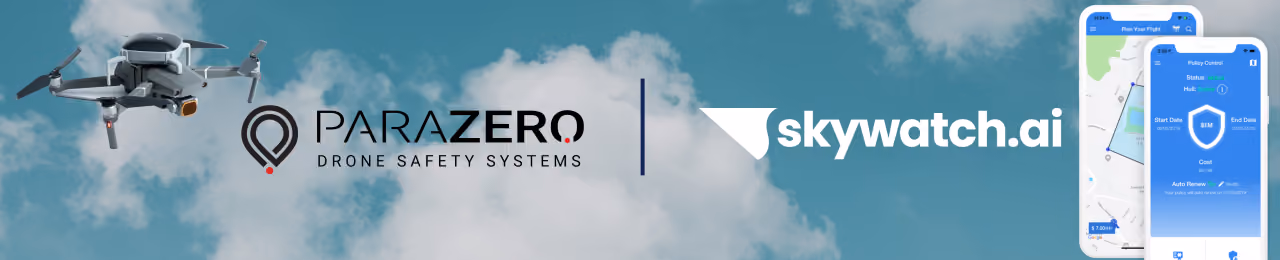 SkyWatch.AI Launches Partnership With ParaZero