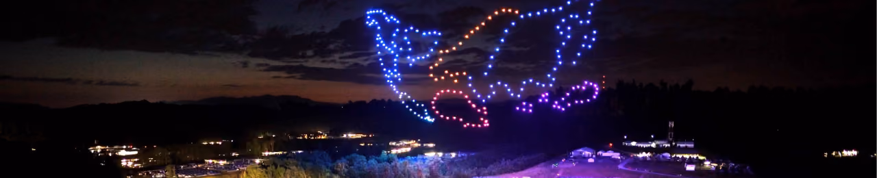 Swarm DNA - FireFly's Drone Light Show Spotlight