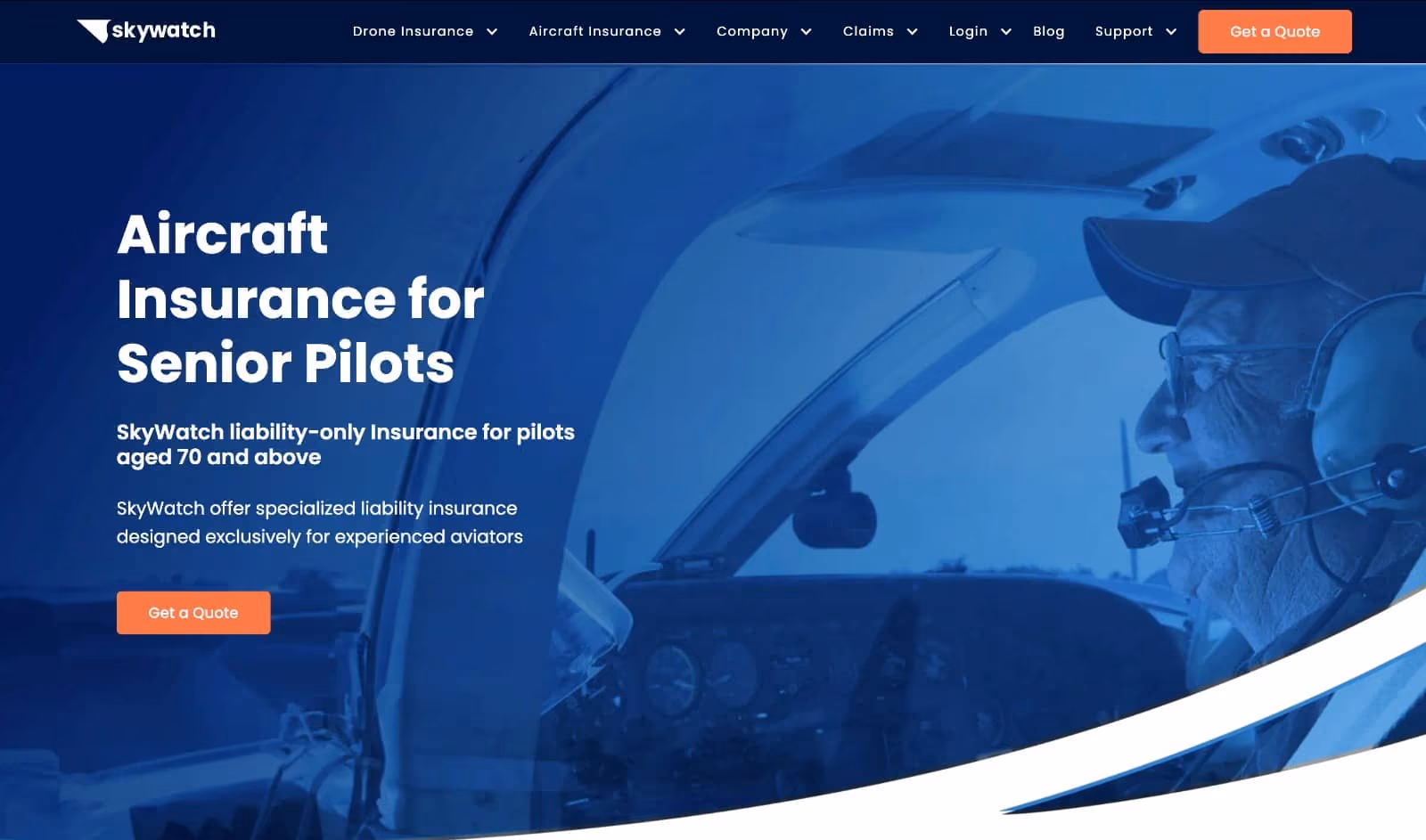 SkyWatch Announces a New Insurance Solution for Senior Pilots