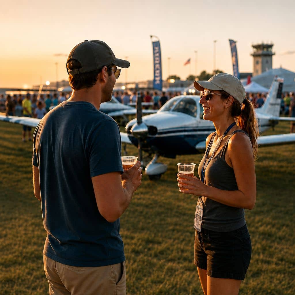 Join Skywatch Happy Hour Event at EAA AirVenture 2026