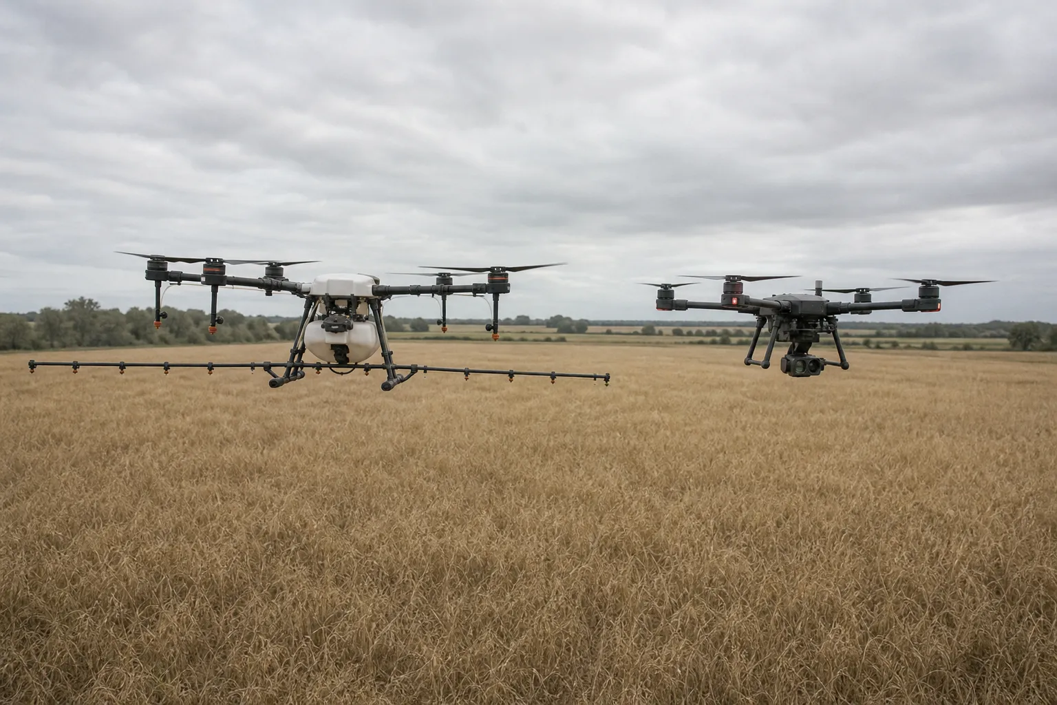 Crop Spraying vs. Scouting Drones: Insurance Differences