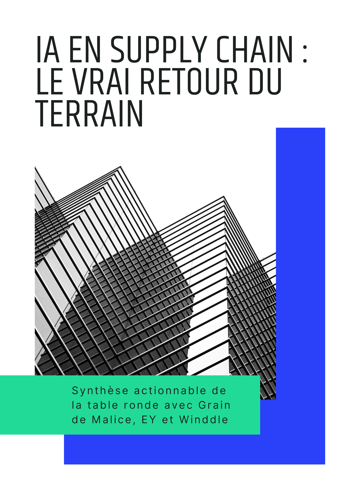 IA en Supply Chain : le vrai retour du terrain