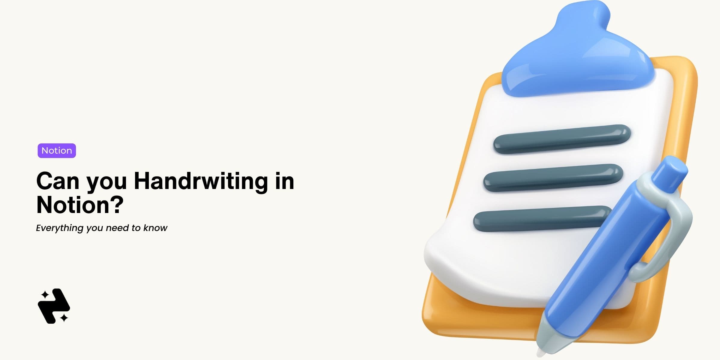 Does Notion Support Handwriting