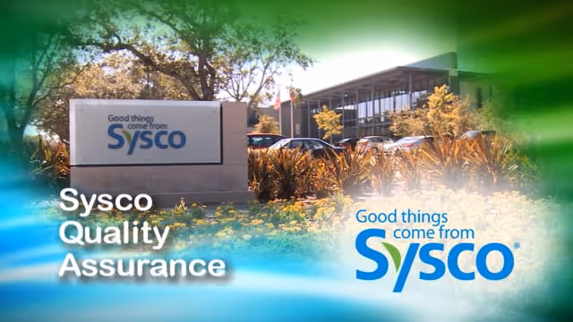 Sysco Quality Assurance