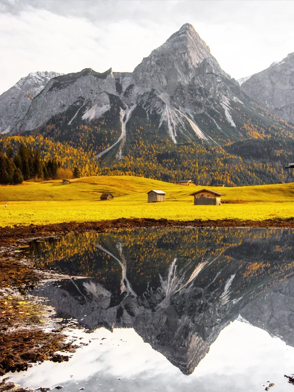 Natur erleben in Lermoos - Blick auf die Alpen