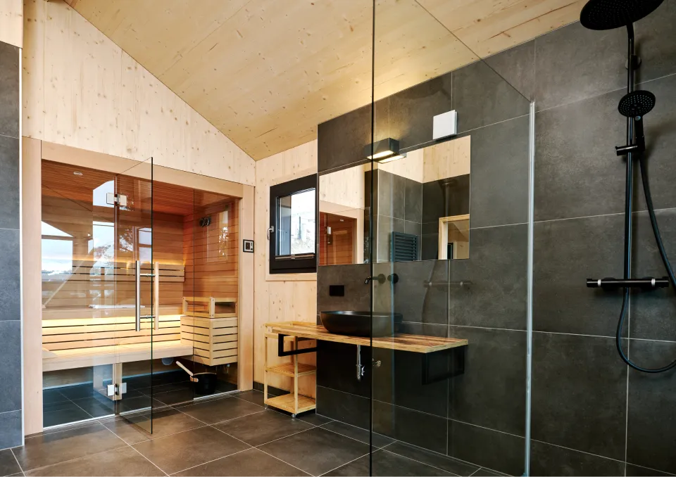 Private Spa in den Apartments