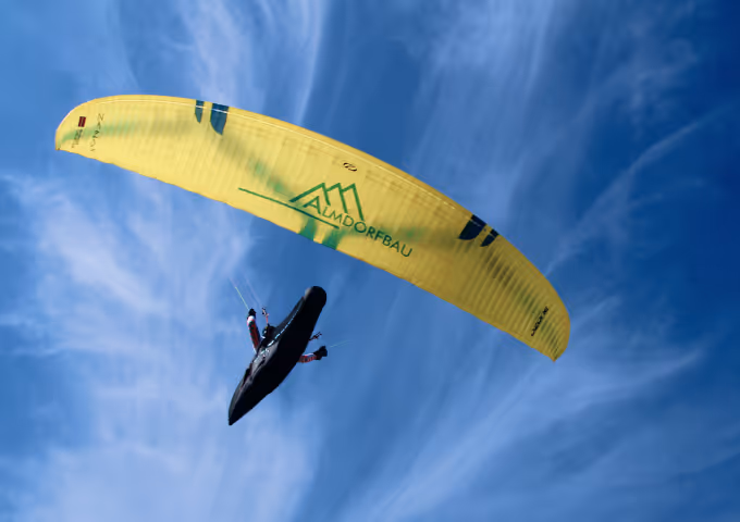 Paraglider Andreas Grübler