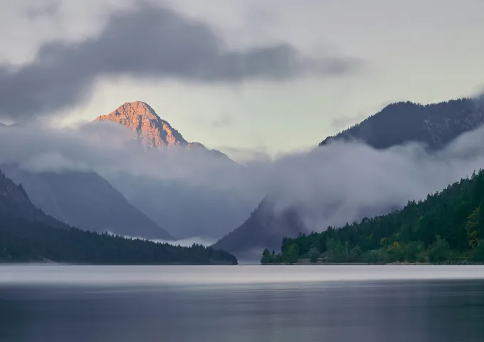 Wohnzimmer im Penthouse