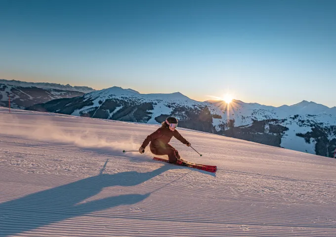 Wohnzimmer im Penthouse