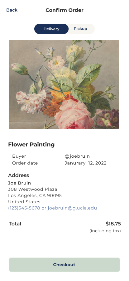 Bruincreate Checkout