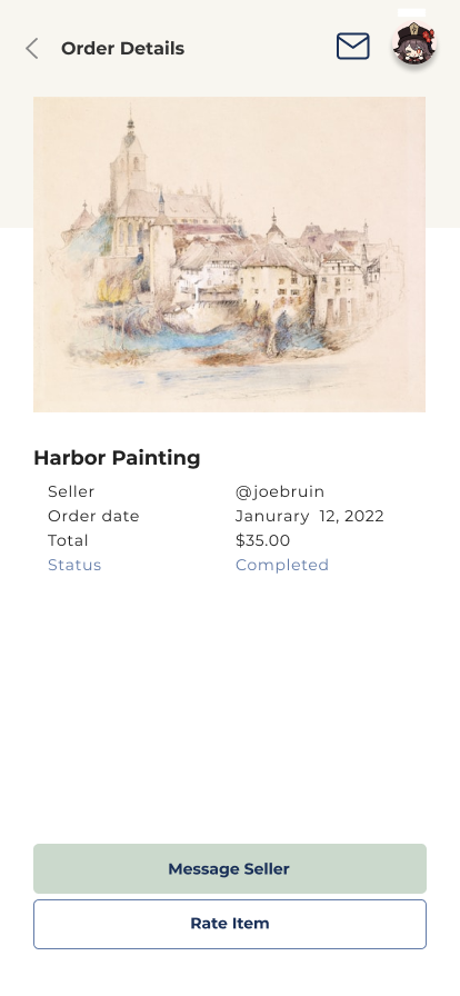 Bruincreate Order detail