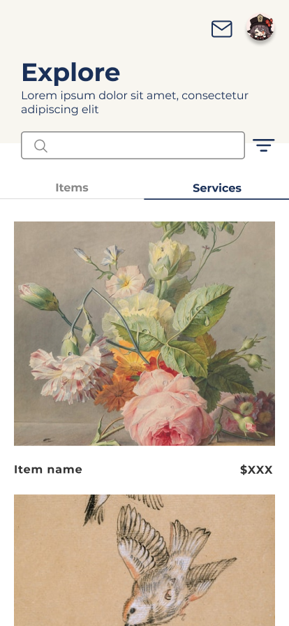 Bruincreate Explore-service