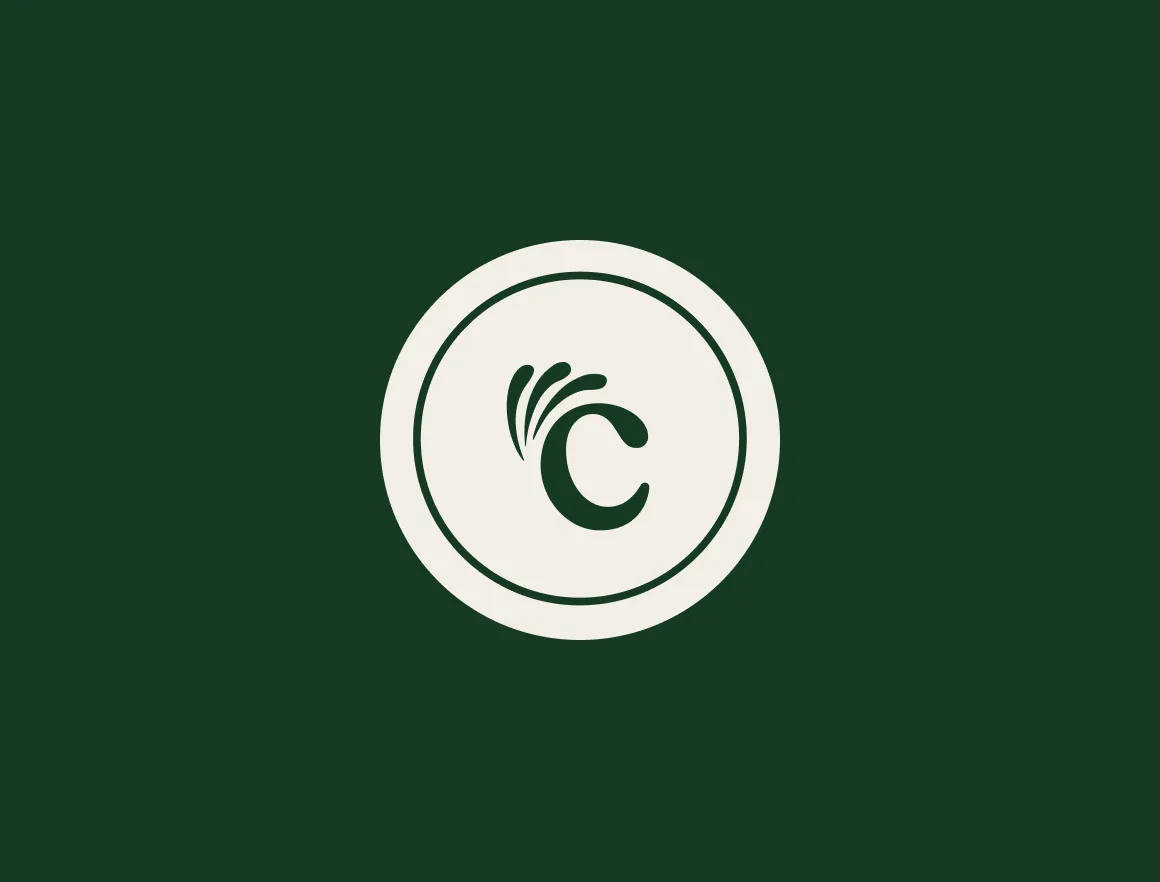 Clerksy's brand stamp for dark background