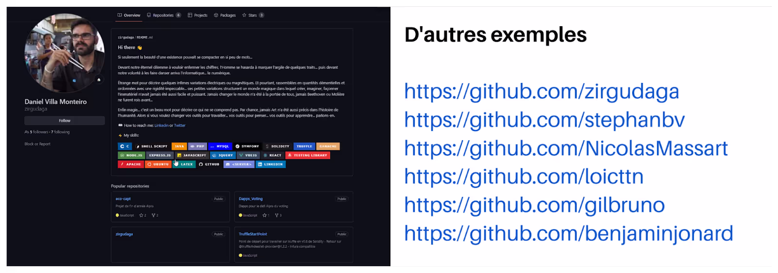 Github blockchain spécialiste