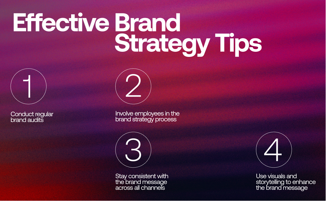 tips for effective brand strategy
