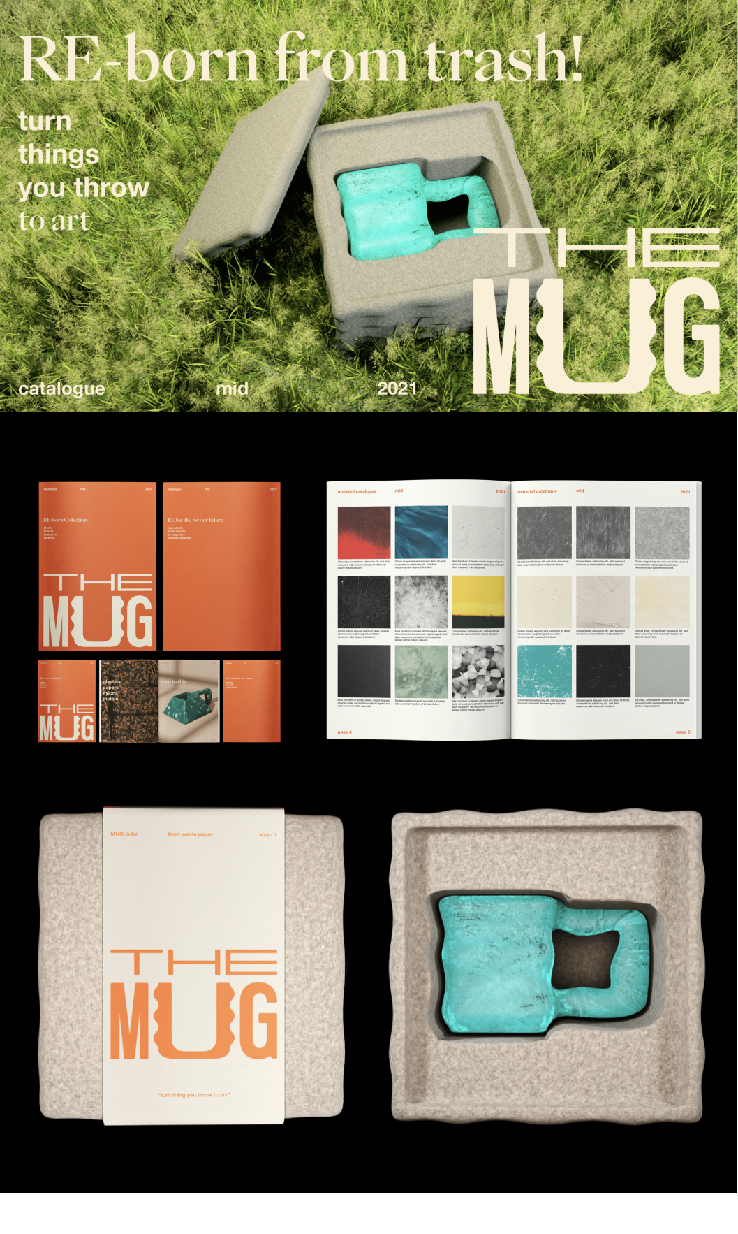 the mug brand identity