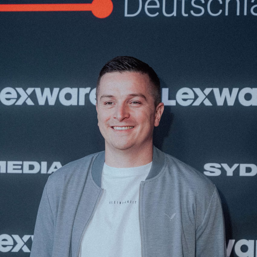 Hey Aaron auf der YouTube Deutschland Doku Premiere