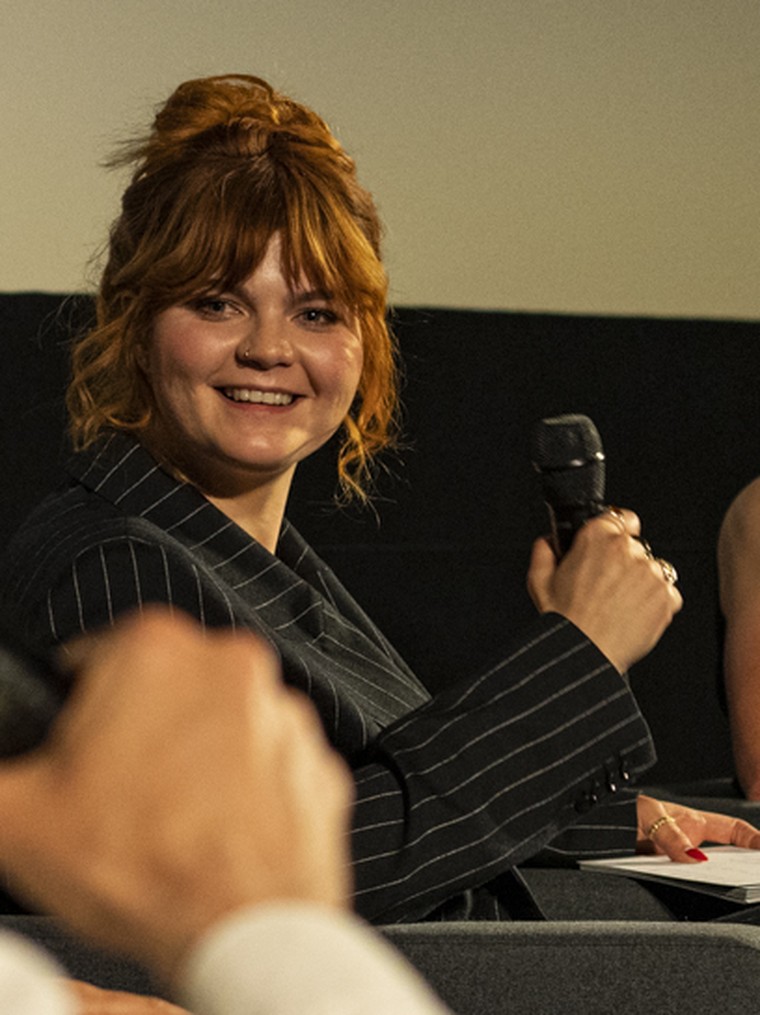 Sophie Passmann moderiert den Talk